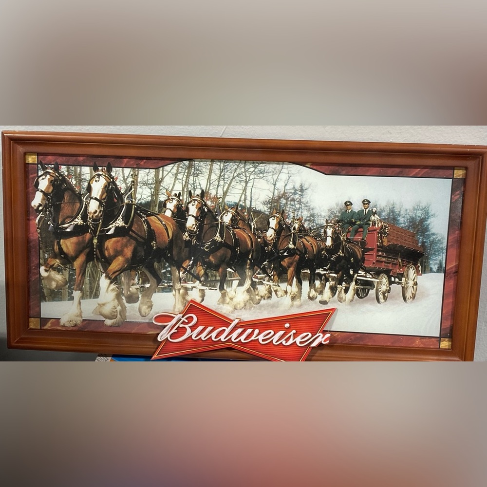 Budweiser sign